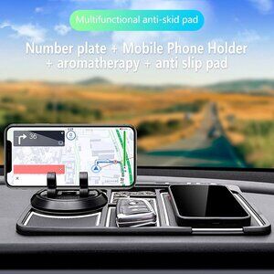 Non-Slip Phone Pad for 4-in-1 Car, 2023 New Cool Glow in The Dark Car Dashboard